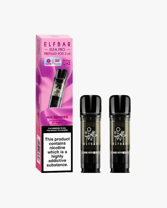 Elf Bar Elfa PRO Prefilled Vape Pods Mix Berries