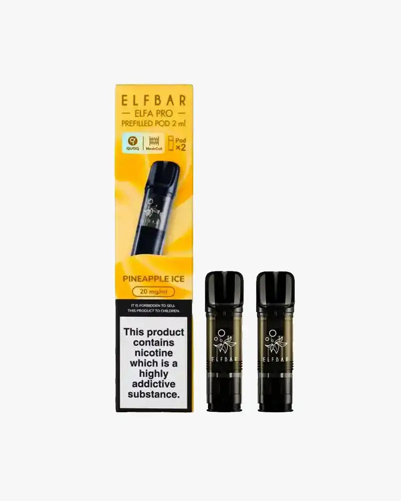 Elf Bar Elfa PRO Prefilled Vape Pods Pineapple Ice