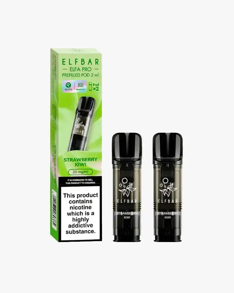 Elf Bar Elfa PRO Prefilled Vape Pods Strawberry Kiwi