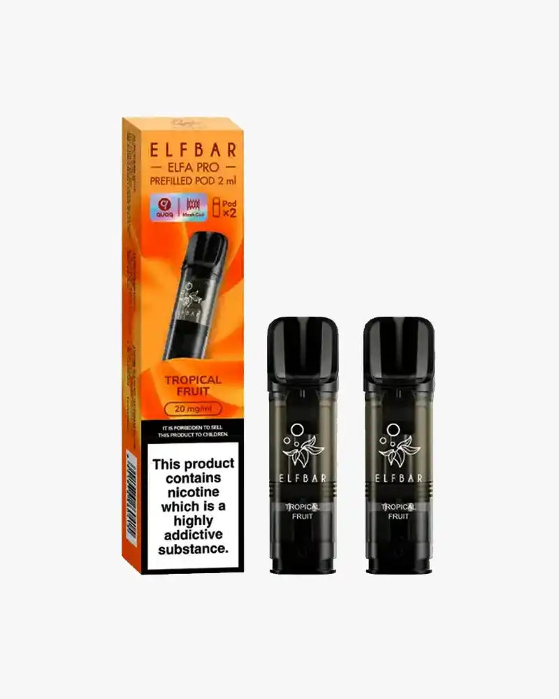 Elf Bar Elfa PRO Prefilled Vape Pods Tropical Fruit