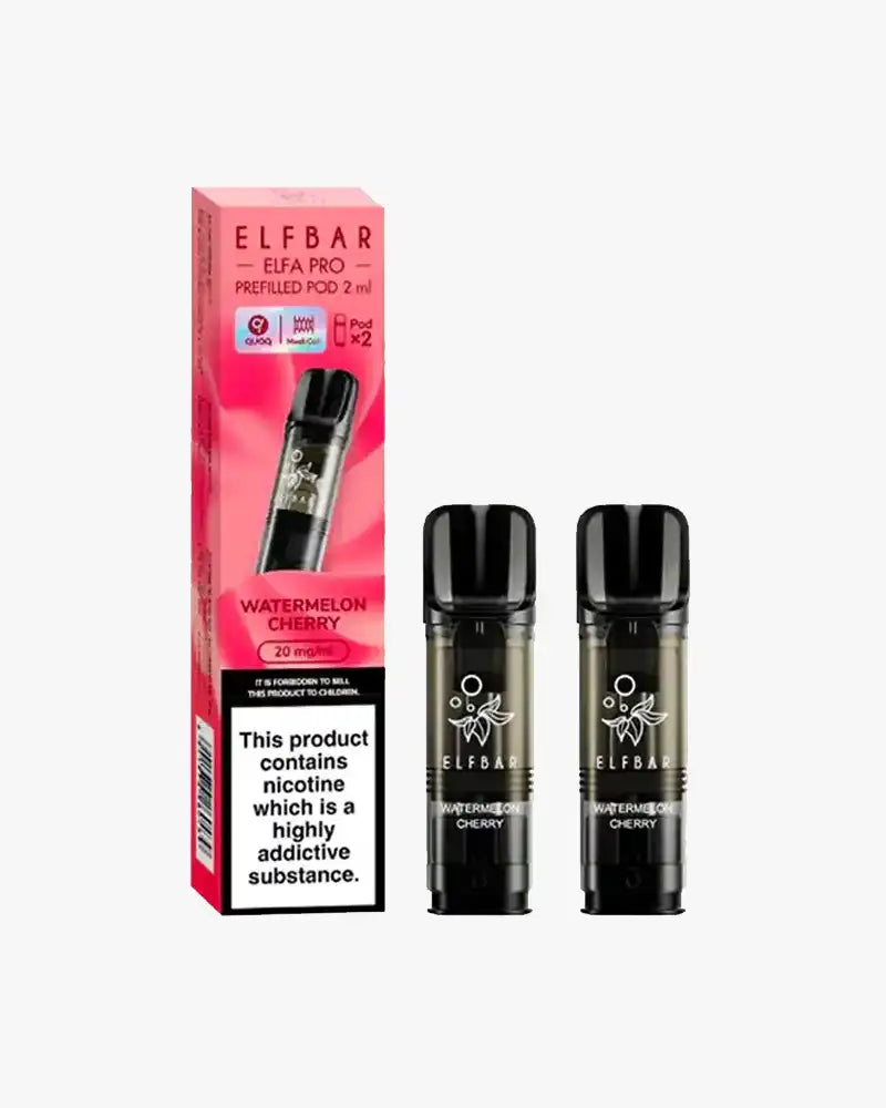 Elf Bar Elfa PRO Prefilled Vape Pods Watermelon Cherry