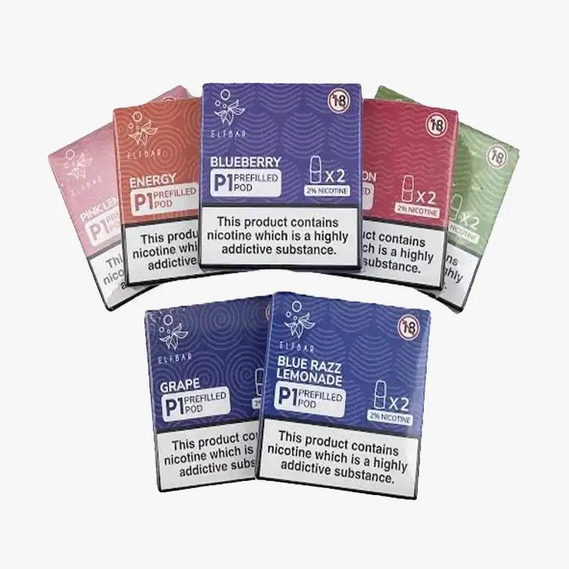 Elf Bar Mate 500 P1 Prefilled Pods - Vapours Deal Ltd