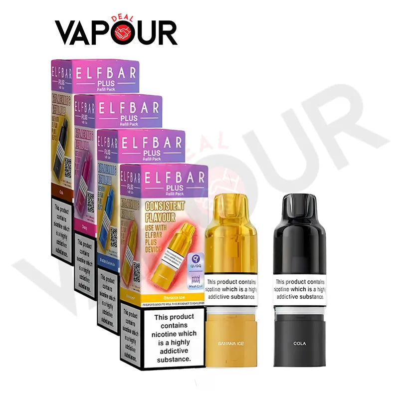 Elf Bar Plus Refill Pods - Vapour Deal LTD