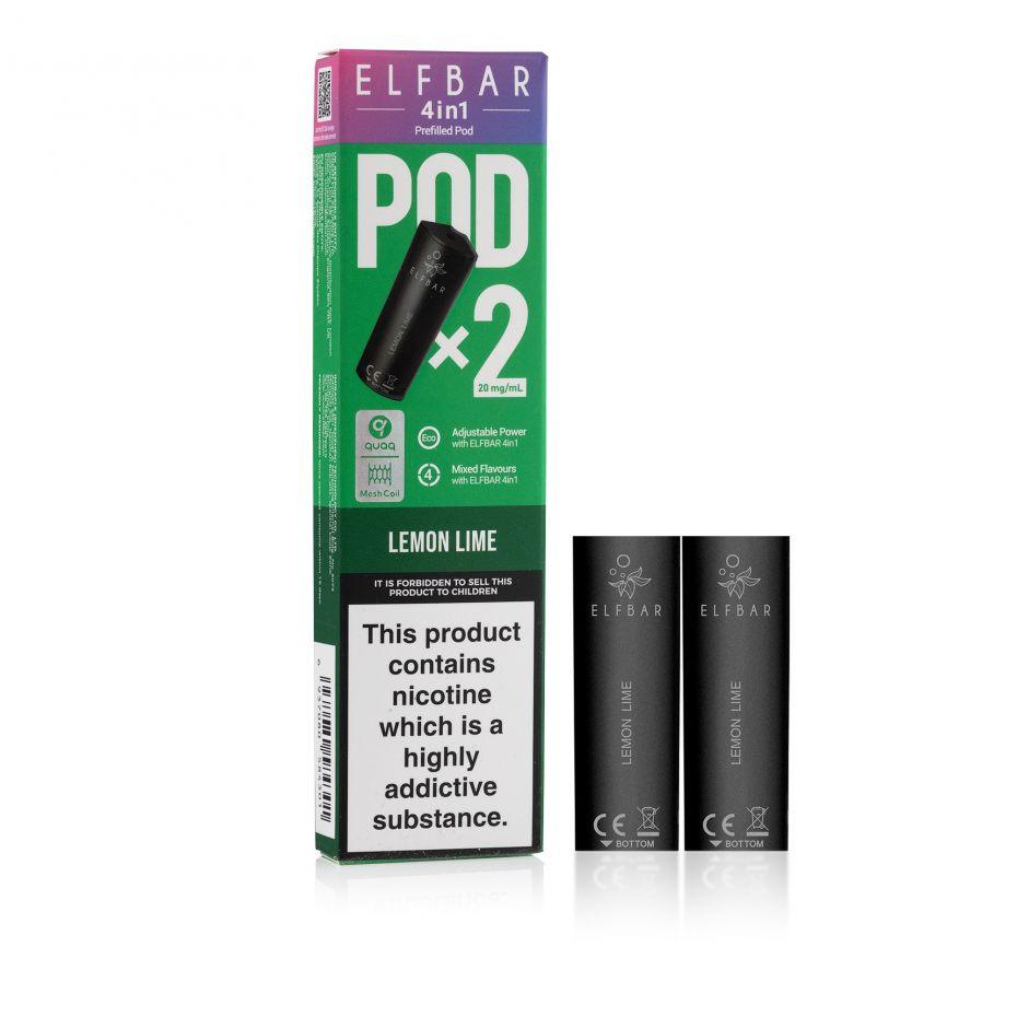 Elf Bar Lemon Lime 2400 / 3200 Disposable Vape Pod - Vapours Deal Ltd