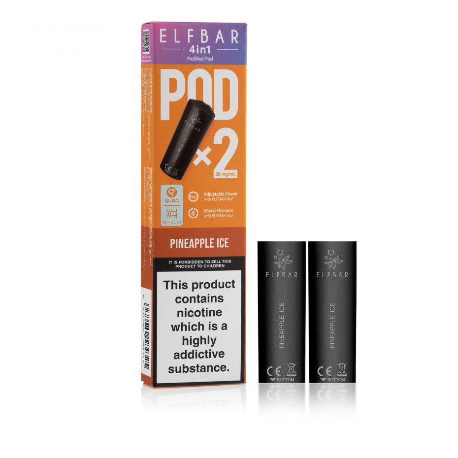 Elf Bar Pineapple Ice 2400 / 3200 Disposable Vape Pod - Vapours Deal Ltd