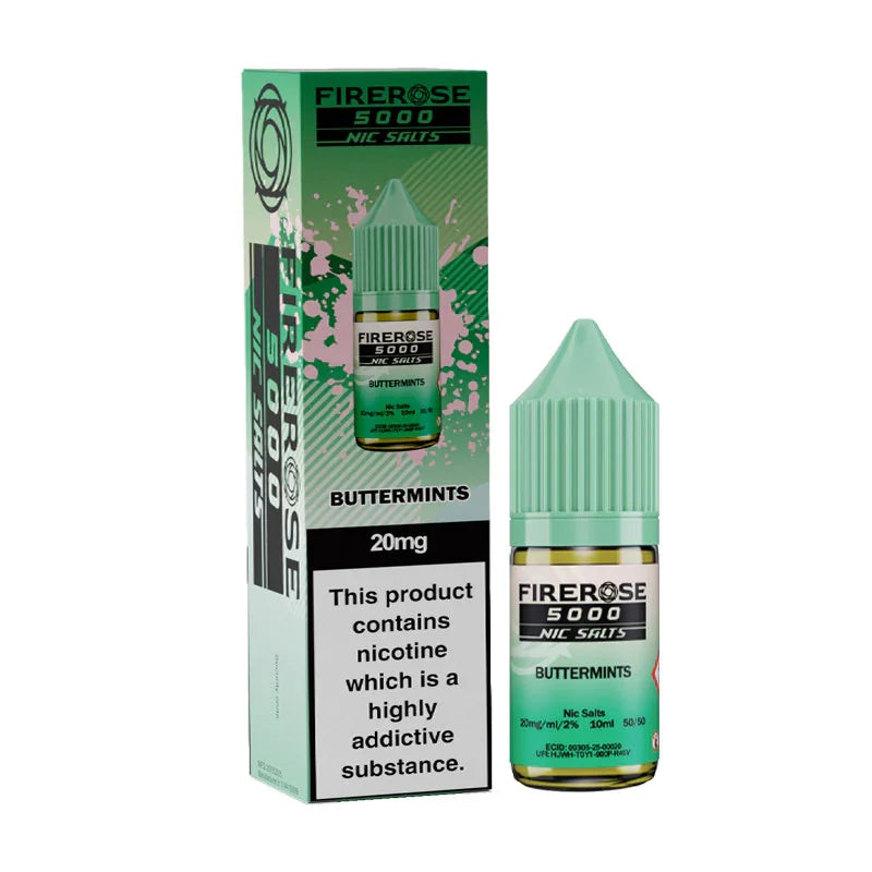 Elux Firerose 5000 Butter Mints Nic Salt