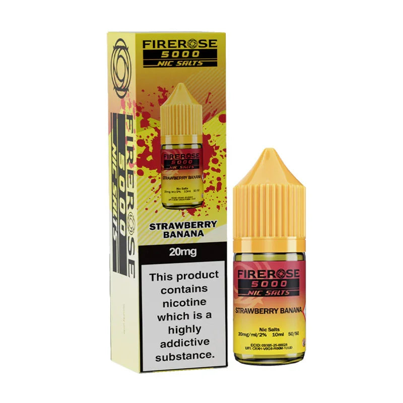 Elux Firerose 5000 Strawberry Banana Nic Salt