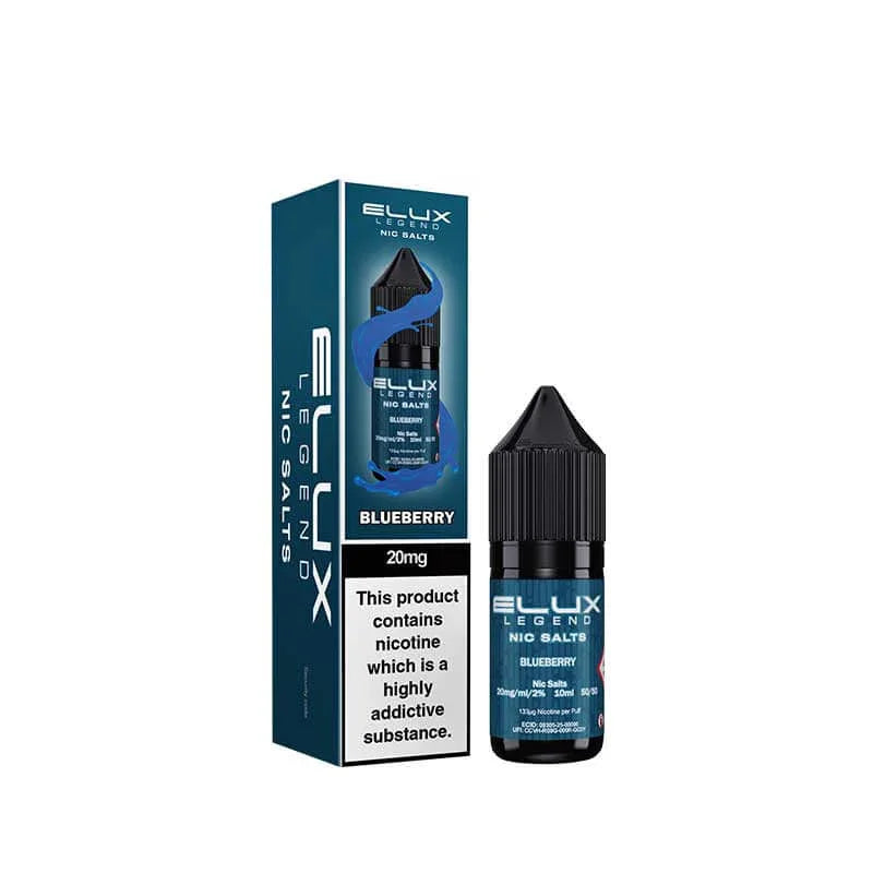 Elux Legend Blueberry Nic Salt vape Juice