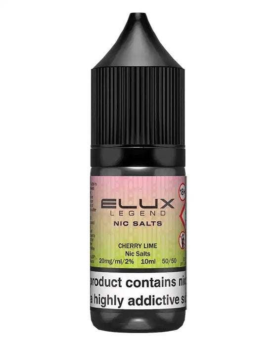 Elux Legend Cherry Lime Nic Salt Vape Juice