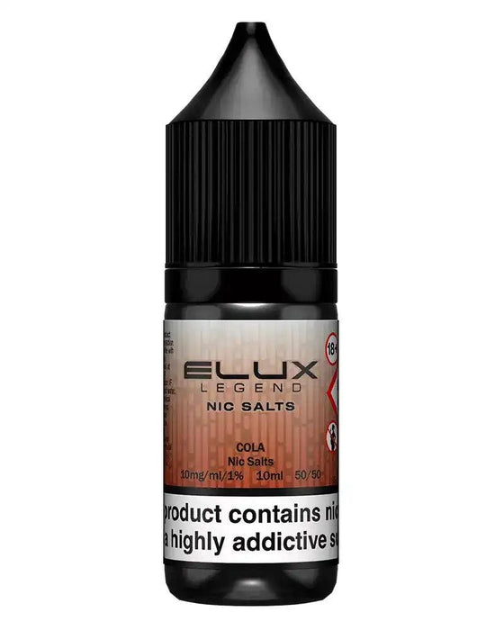 Cola Ice Nic Salt Vape Juice By Elux Cola Ice Nic Salt Vape Juice By Elux