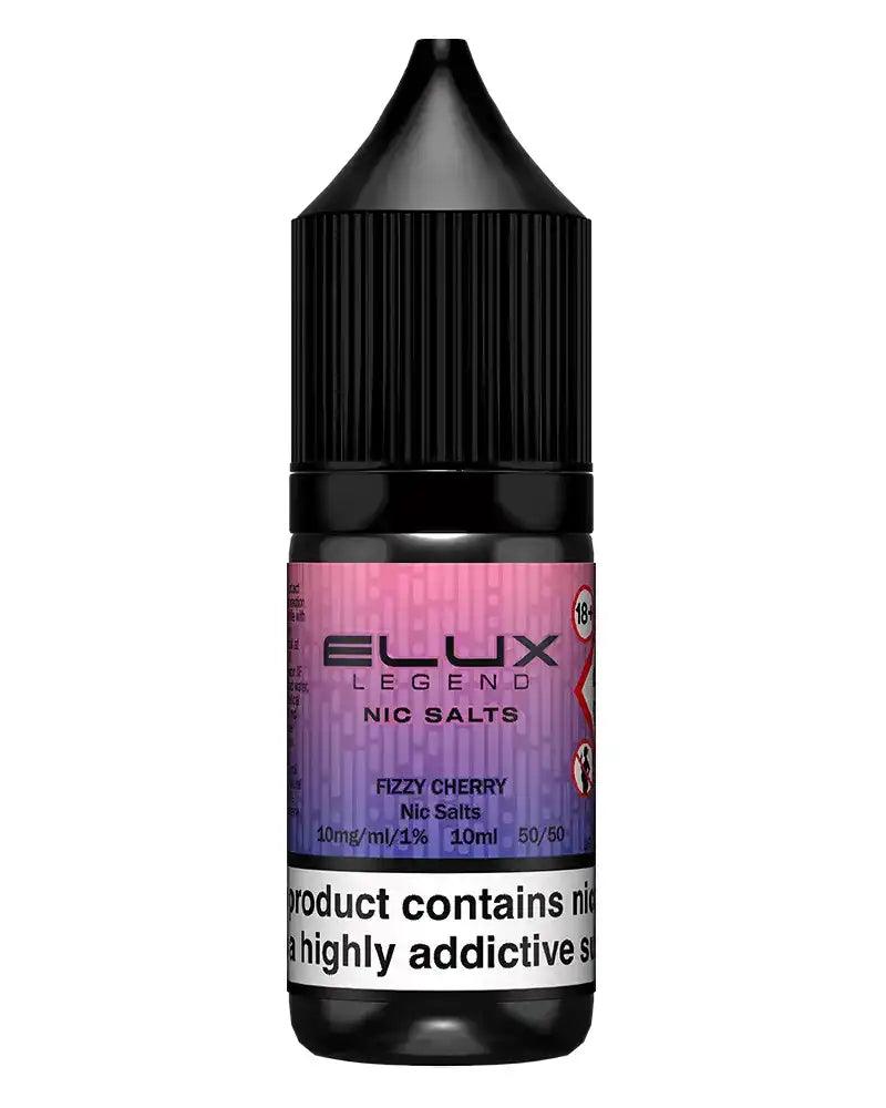 Elux Legend Fizzy Cherry Nic Salt Vape Juice - Vapours Deal Ltd