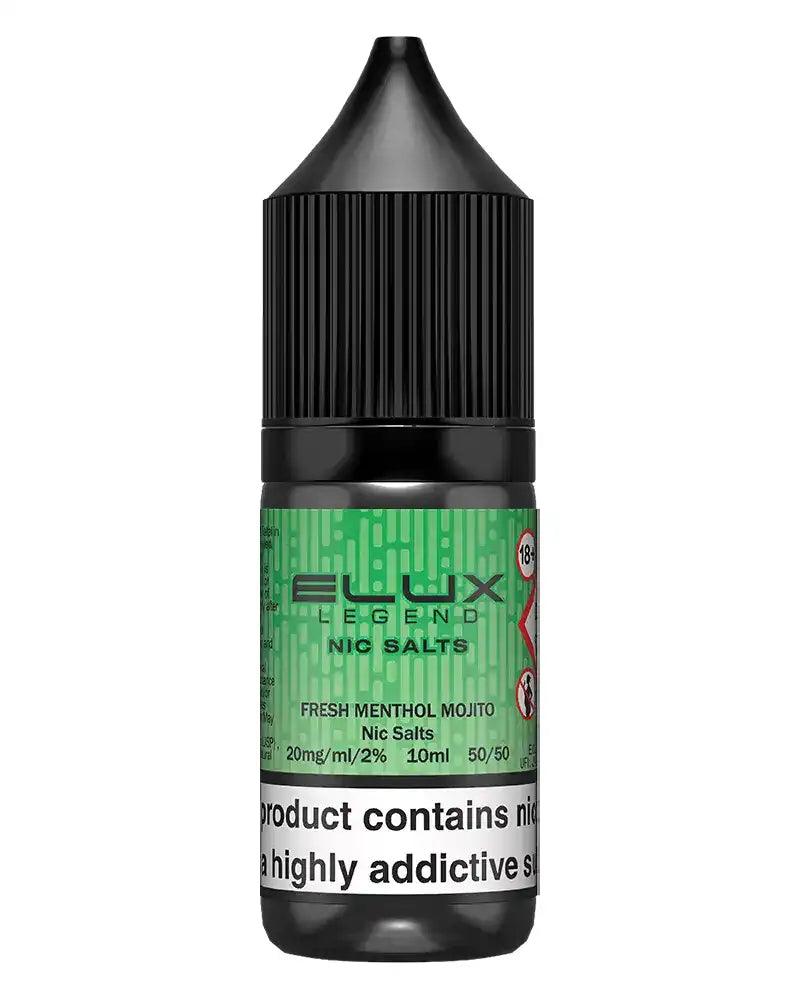 Elux Legend Fresh Menthol Mojito Nic Salt Vape Juice - Vapours Deal Ltd