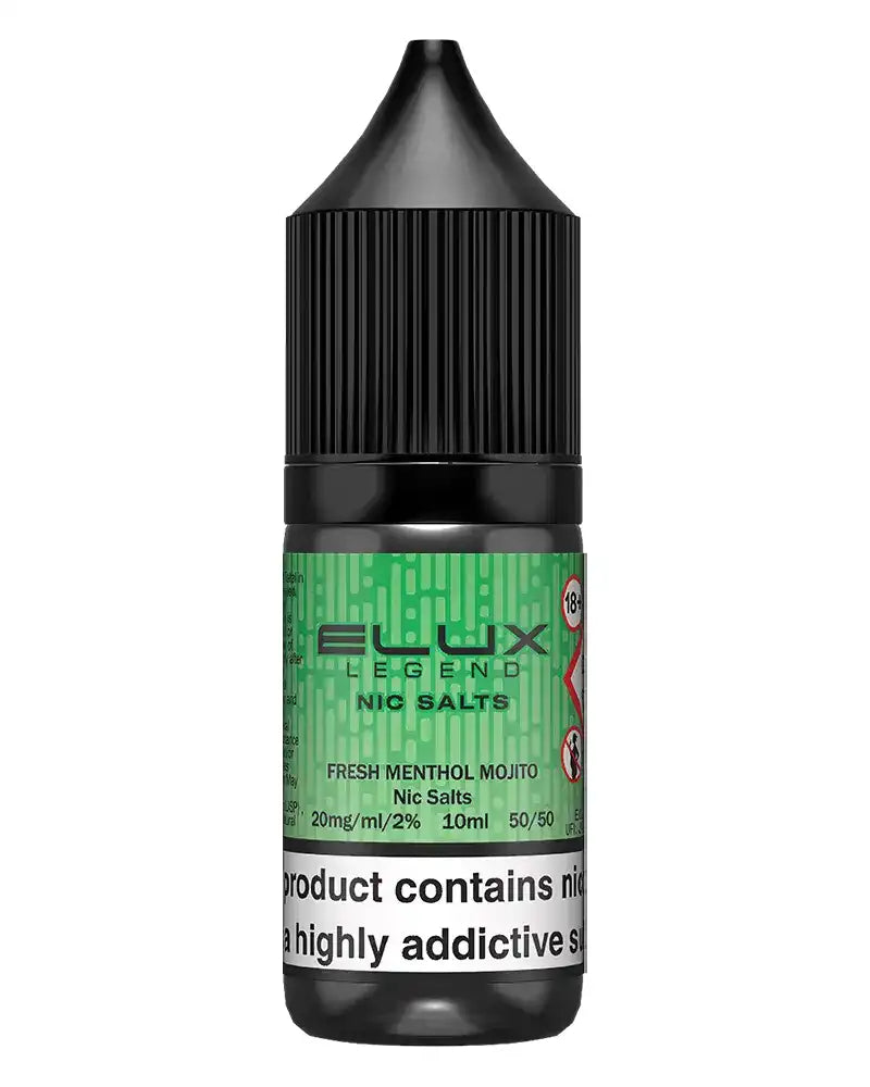 Elux Legend Fresh Menthol Mojito Nic Salt Vape Juice