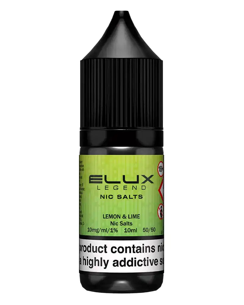 Elux Legend Lemon & Lime Nic Salt Vape Juice