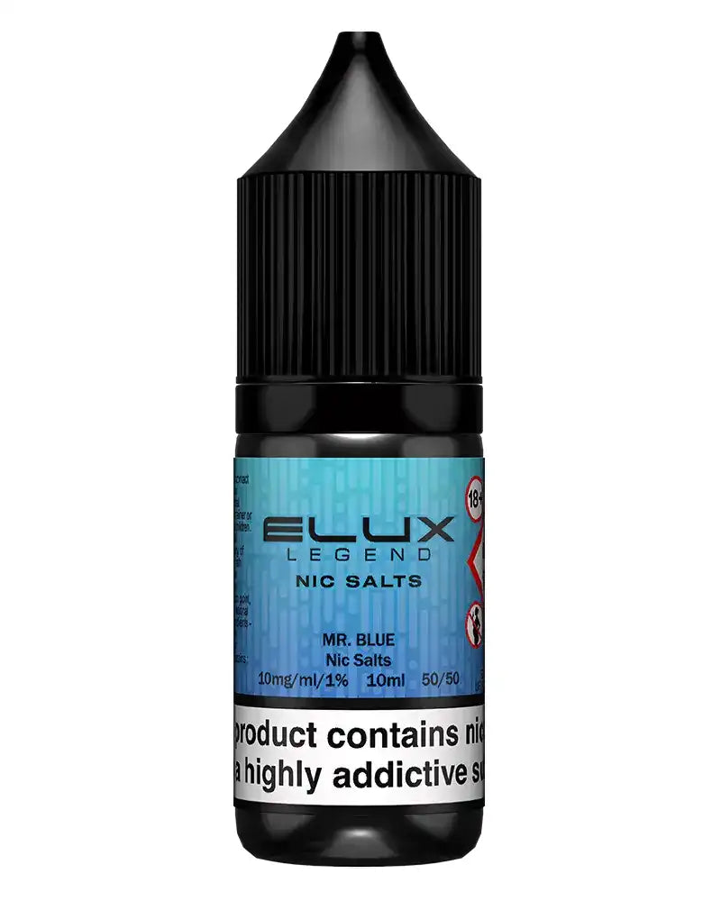 Elux Legend Mr Blue Nic Salt Vape Juice