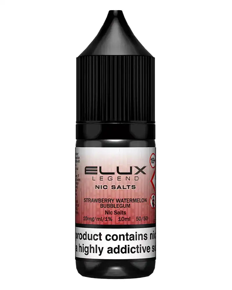 Elux Legend Strawberry Watermelon Bubblegum Nic Salt Vape Juice