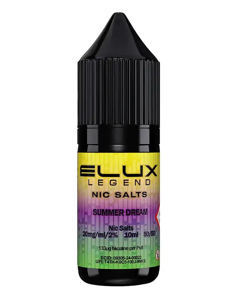 Elux Legend Summer Dream Nic Salt Vape Juice - Vapours Deal Ltd