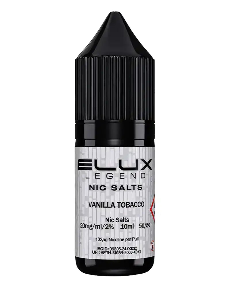 Elux Legend Vanilla Tobacco Nic Salt Vape Juice