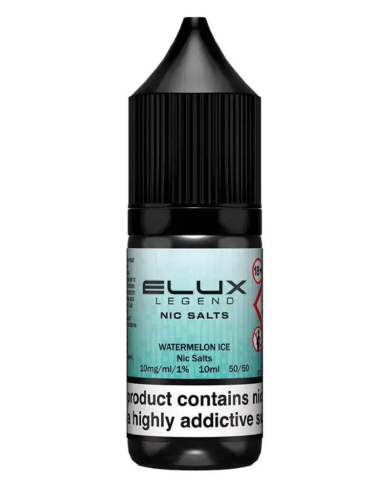 Elux Legend Watermelon Ice Nic Salt Vape Juice - Vapours Deal Ltd