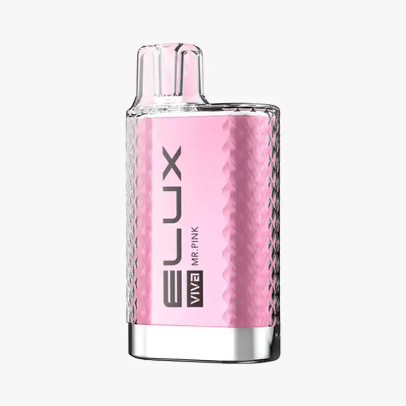 Elux Viva 600 Puffs Disposable Vape Mr Pink