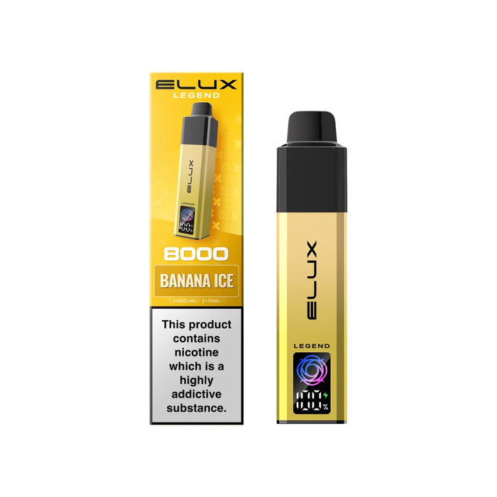 Elux Legend 8000 Prefilled Pod Kit Banana Ice