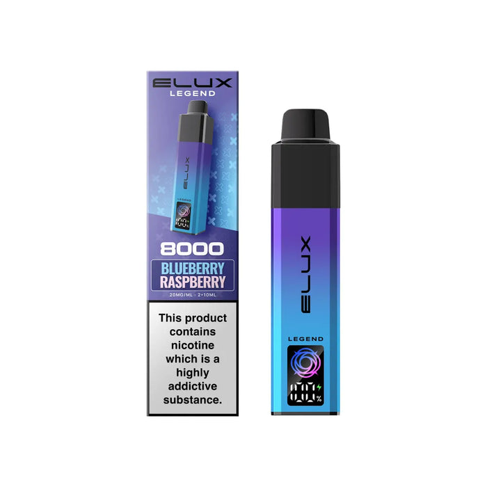 Elux Legend 8000 Prefilled Pod Kit Blueberry Raspberry