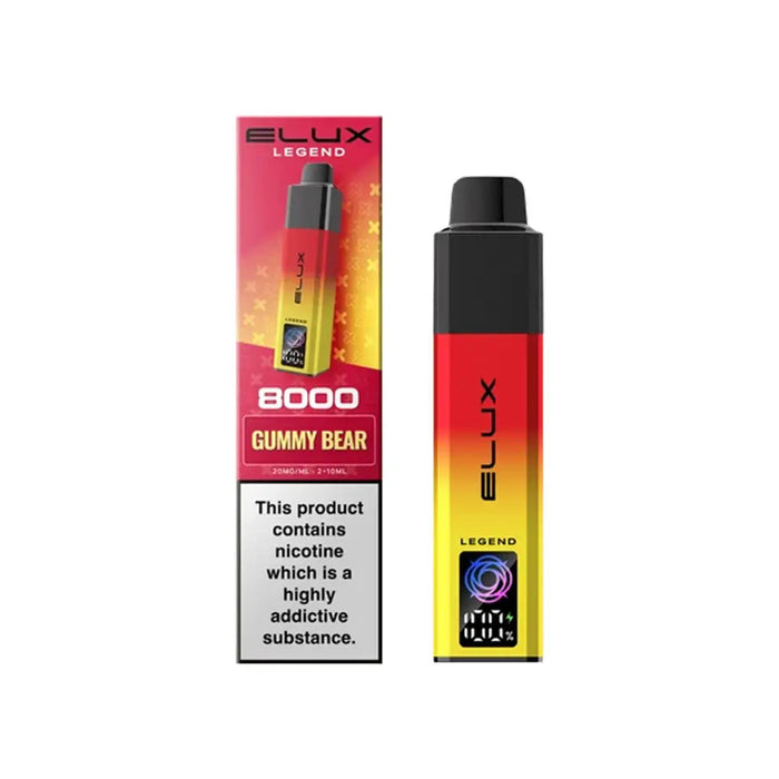 Elux Legend 8000 Prefilled Pod Kit Gummy Bear