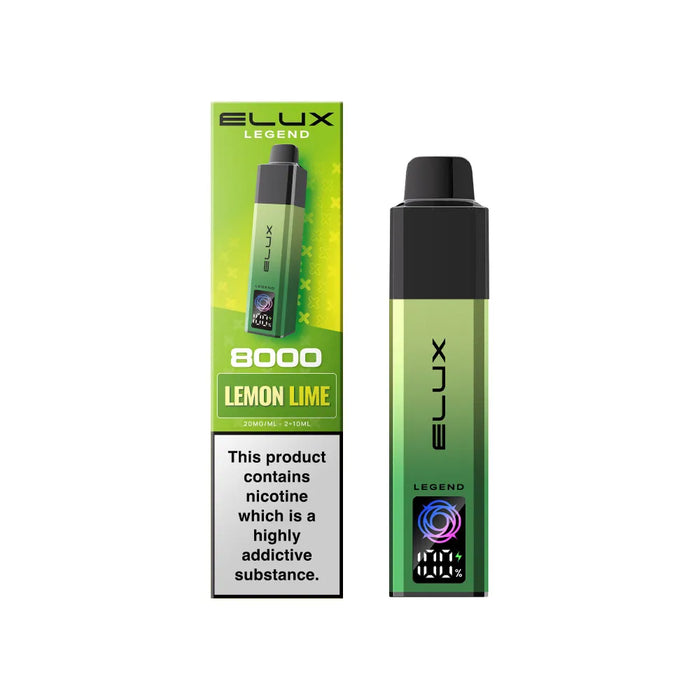 Elux Legend 8000 Prefilled Pod Kit Lemon Lime