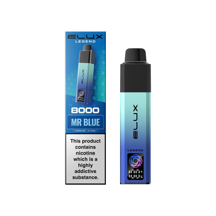 Elux Legend 8000 Prefilled Pod Kit Mr Blue