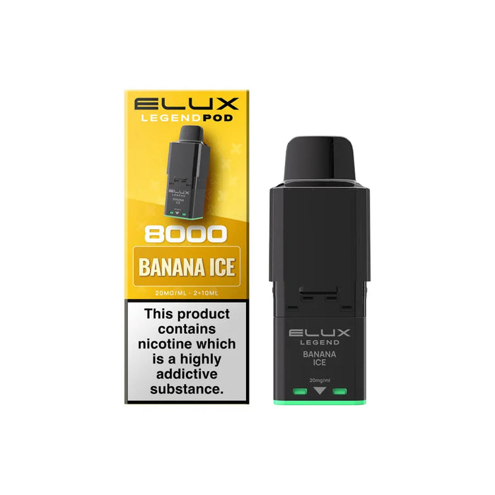  Elux Legend 8000 Refill Pods Banana Ice