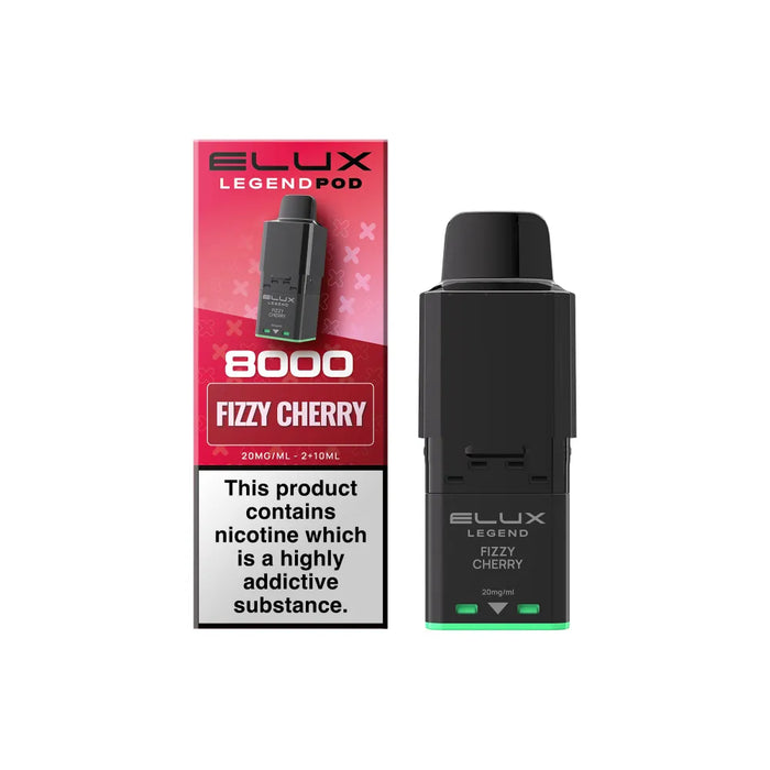 Elux Legend 8000 Refill Pods Fizzy Cherry