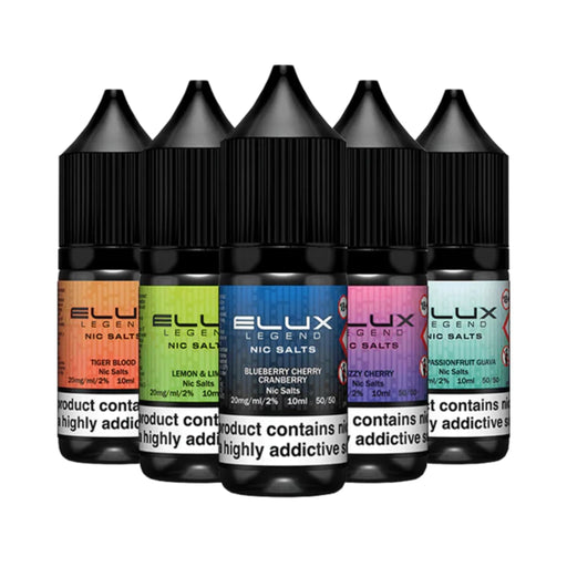 Elux Nic Salts E-Liquid - Vapour Deal LTD