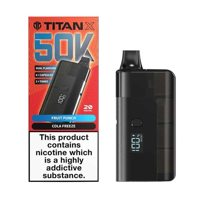 Titan X 50K Prefilled Pod Kit - Vapour Deal LTD