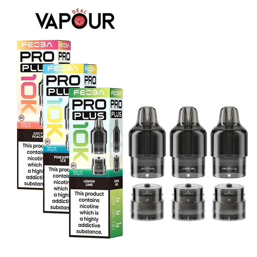 Feoba Pro Plus 10K Prefilled Pod + Refill Container