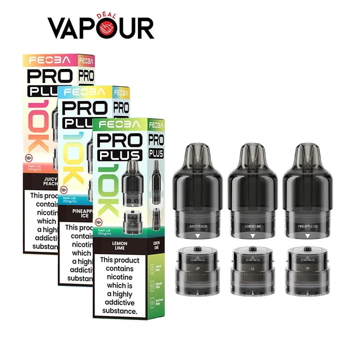 Feoba Pro Plus 10K Prefilled Pod + Refill Container