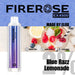 FireRose-ex4500-Zero-Nicotine-Disposable-Vape-Blue-Razz-Lemonade