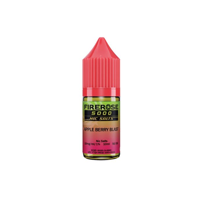 Firerose 5000 Apple Berry Blast Nic Salt Eliquid By Elux