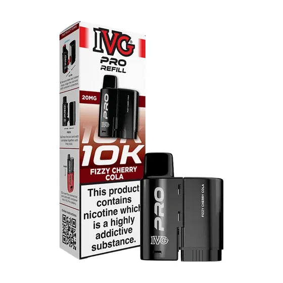 Fizzy Cherry Cola IVG Pro Refill Pods