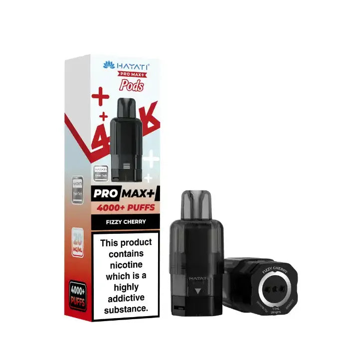 Fizzy Cherry Hayati Pro Max Plus 4K Refill Pods