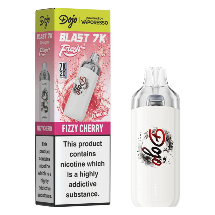 Fizzy Cherry Vaporesso Dojo Blast 7K Fresh Pod Kit