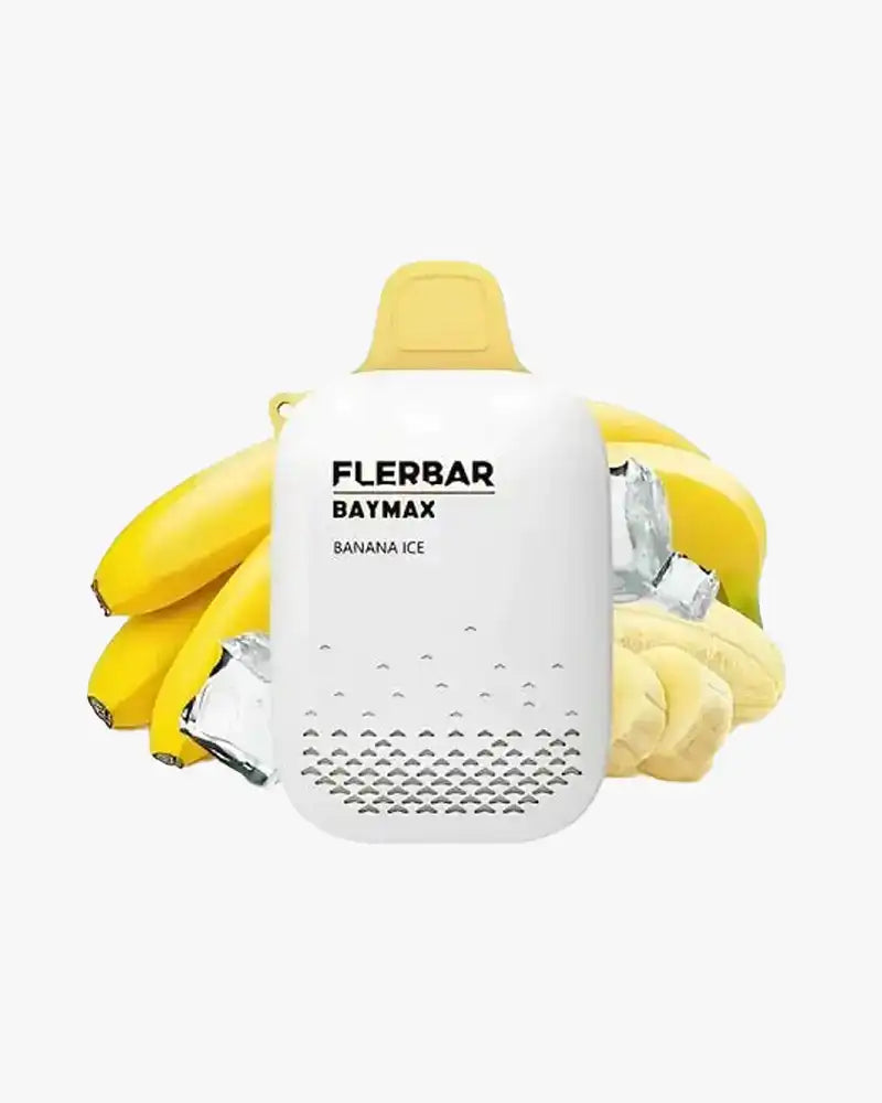 FlerBar Baymax 3500 Puff Disposable Vape Zero Nicotine Banana Ice