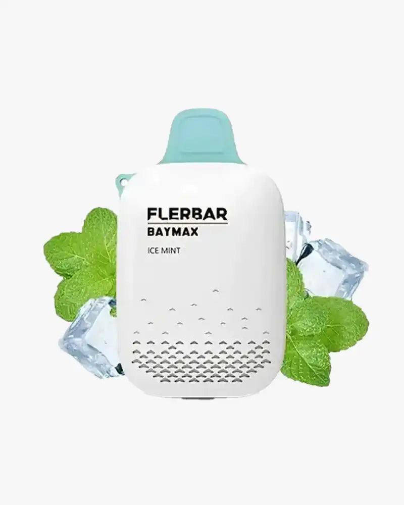 FlerBar Baymax 3500 Puff Disposable Vape Zero Nicotine Ice Mint