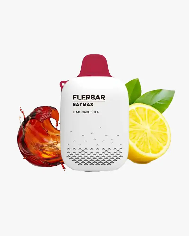 FlerBar Baymax 3500 Puff Disposable Vape Zero Nicotine Lemonade Cola