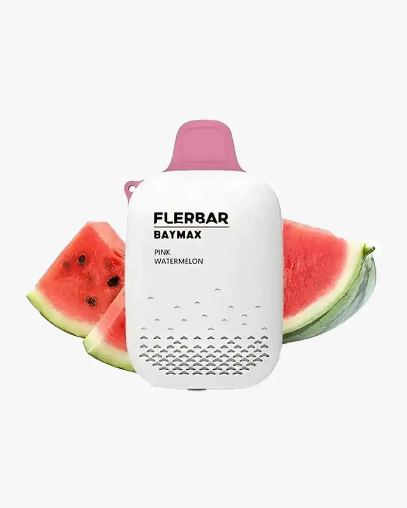 FlerBar Baymax 3500 Puff Disposable Vape Zero Nicotine Pink Watermelon