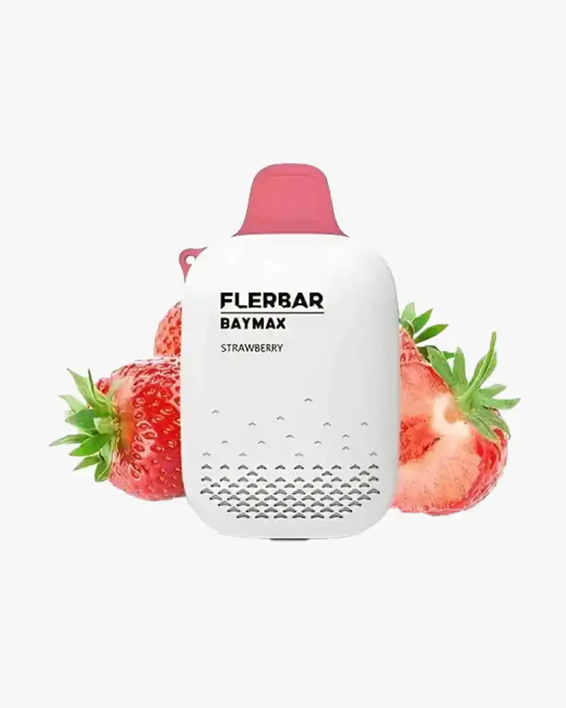 FlerBar Baymax 3500 Puff Disposable Vape Zero Nicotine Strawberry