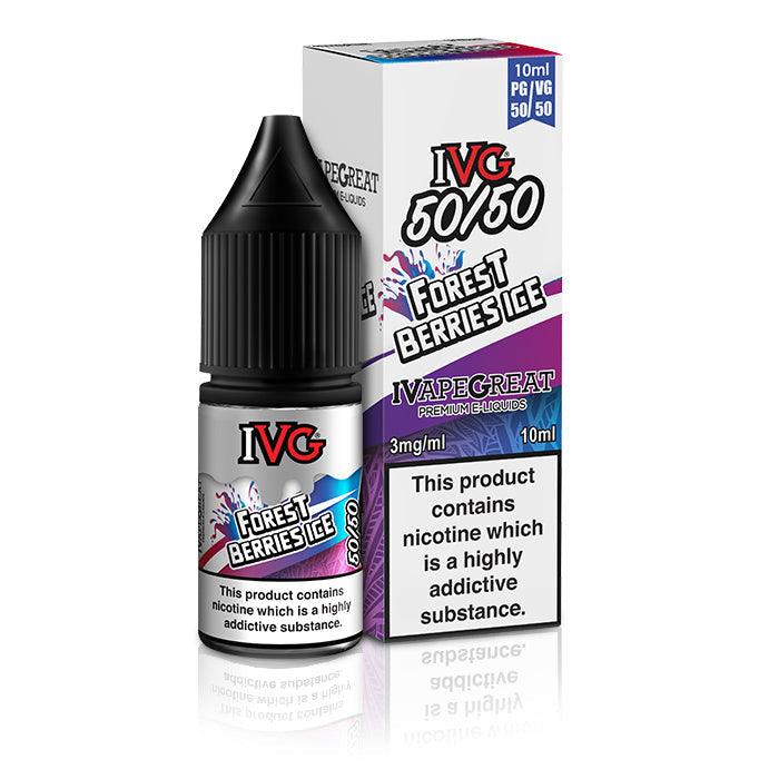 IVG 50/50 Forest Berries Ice 10ml Nic Salt Vape Juice - Vapours Deal Ltd