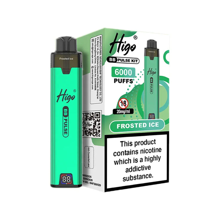 Frosted ice BB Pulse 6000 Prefilled Pod Kit