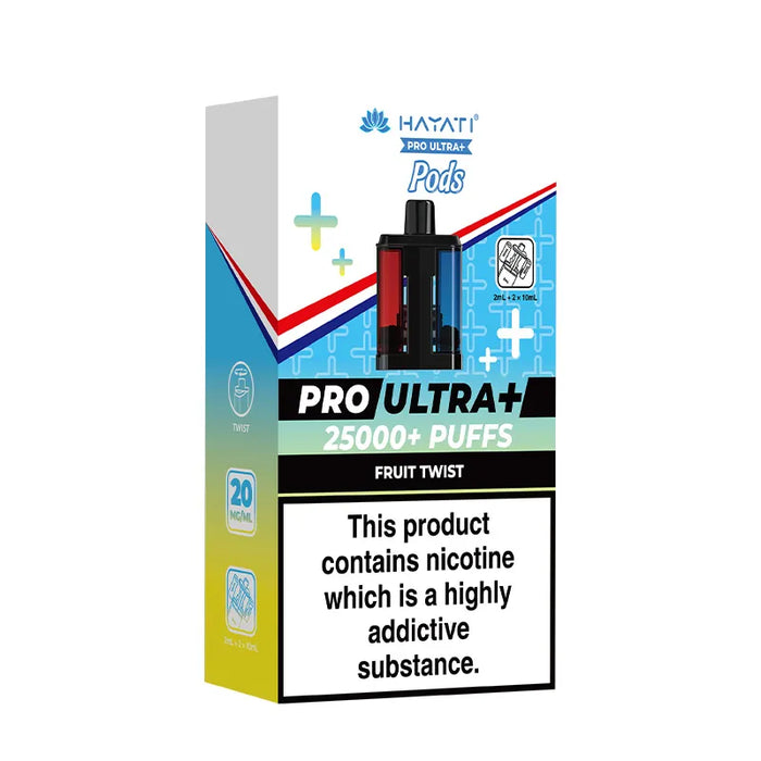Hayati Pro Ultra Plus 25K Prefilled Pods