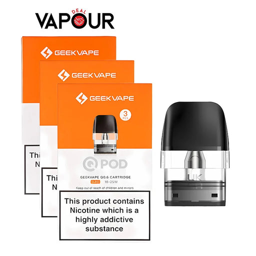 GeekVape Q Replacement Pods Vapour Deal LTD