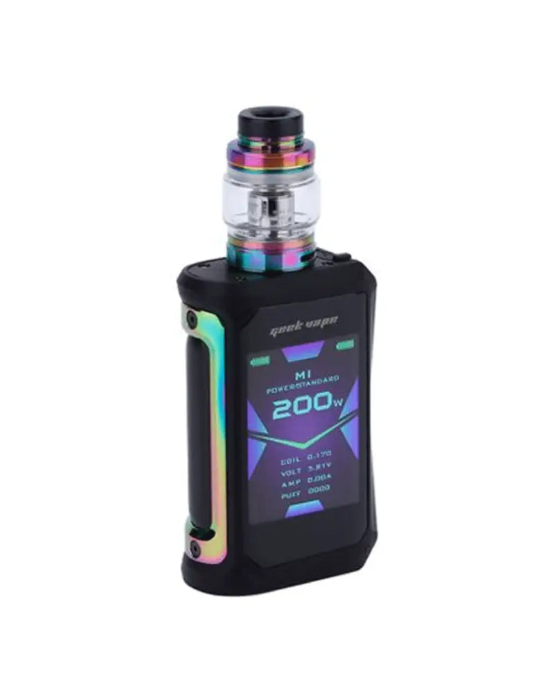 Geekvape AEGIS X Kit with Cerberus Tank Rainbow Black